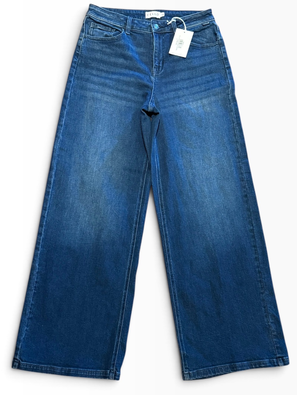Cello Women’s Size 13 x 32.5” Wide Leg Jeans New with Tags